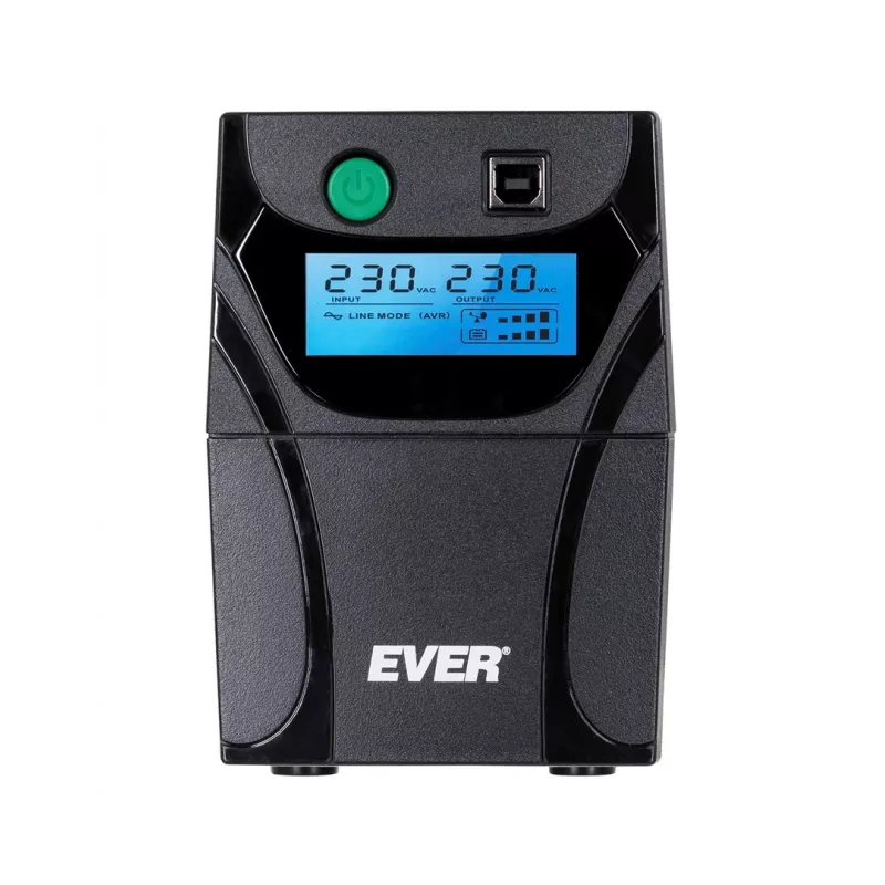 Ever EASYLINE 650 AVR USB nepertraukiamo maitinimo šaltinis 0.65 kVA 360 W