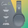 Ausinės Skullcandy Crusher Evo — laidinės ir belaidės, pilkos, 40 h atkūrimas, USB-C, AUX, sulankstomos