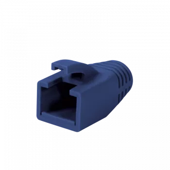 Logilink RJ45 kištuko įtempimo mažinimo gaubtas, 8,0 mm (50 vnt.) MP0035B mėlynas