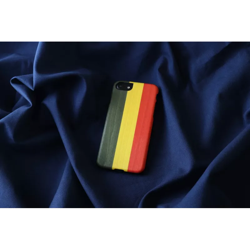 Telefono dėklas Man and Wood iPhone 7/8 — reggae juodas