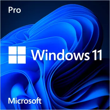 Windows 11 Pro, 64 bitų operacinė sistema, vokiška versija, DVD-ROM