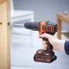 Gręžtuvas Black & Decker BDCHD18KB-QW bešepetėlis, juodas, oranžinis