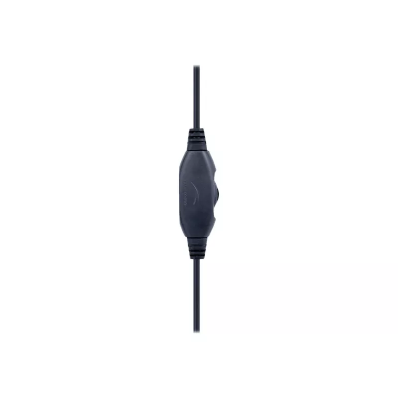 Laidinės žaidimų ausinės GEMBIRD GHS-05-O, uždedamos, 20–20000 Hz, 2 m laidas, 250 g, oranžinė/juoda