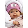 Lėlė kūdikis Llorens Babypuppe Lola 38 cm kalbanti, audinio ir vinilo, rekomenduojama nuo 3 metų