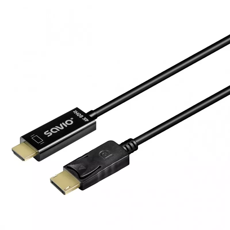 Savio CL-189 vaizdo kabelio adapteris 1,5 m Vyriškas į Vyrišką