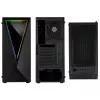 Kolink VOID RGB korpusas (Midi Tower) juodas su LED ventiliatoriumi, langu ir dulkių filtru