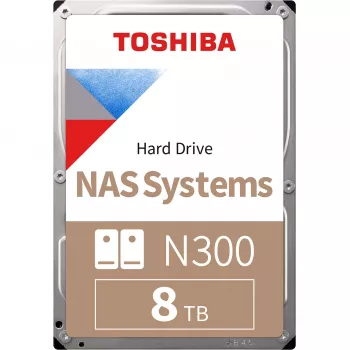 Kietasis diskas Toshiba N300 8 TB 3,5 colio Serial ATA III