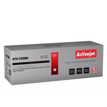 Activejet ATK-590BN Toner (alternatyva Kyocera TK-590BK; Supreme; 7000 puslapių; juoda)