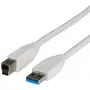 VALUE USB kabelis - USB A tipas (kištukas) į USB B tipą (kištukas)