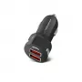 Automobilinis įkroviklis ESPERANZA EZ110 Juodas – 12–24V, 2× USB-A 2.1A, Quick Charge 3.0, 36W