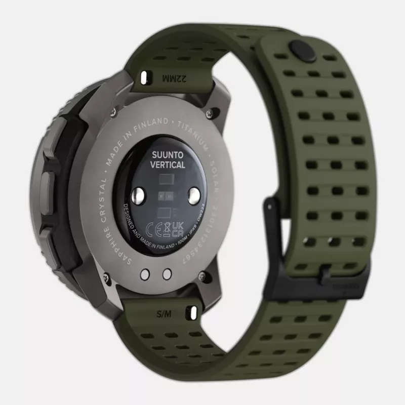 Suunto Vertical 3.56 cm (1.4 colio) taškinės matricos 49 mm 280 x 280 pikselių jutiklinis ekranas juodas GPS (palydovas)