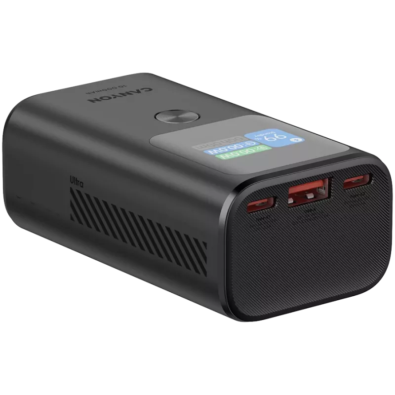 Nešiojamas Powerbank CANYON OnPower 130 TFT 10000 mAh