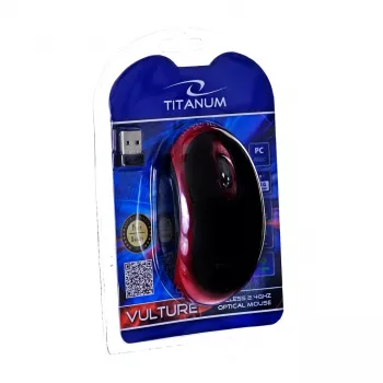 Belaidė pelė Esperanza Titanum TM116R RF Wireless