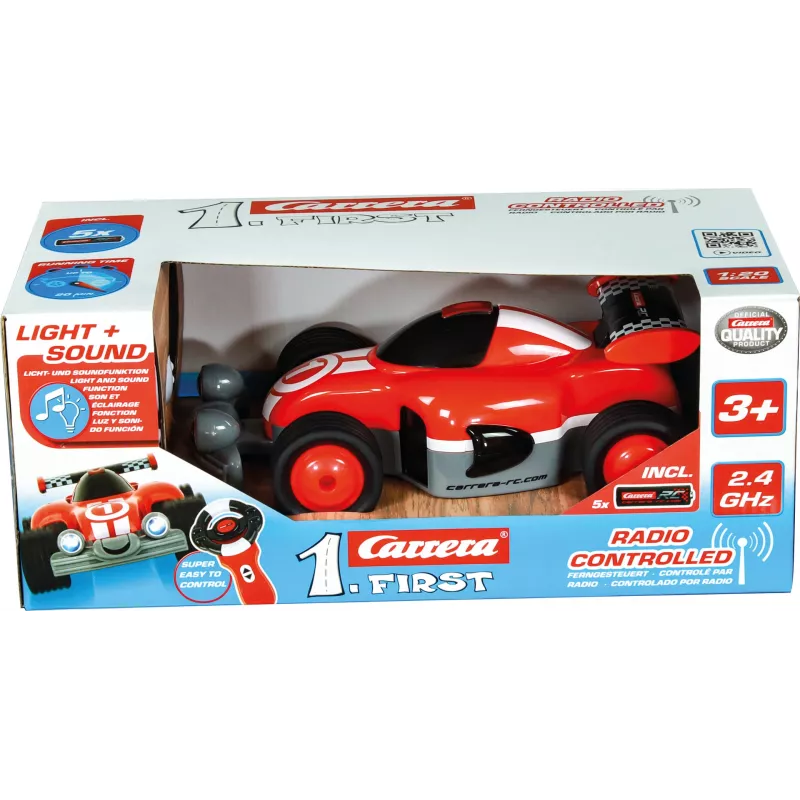 Radijo bangomis valdomas automobilis CARRERA RC Racer 2.4 GHz modelis 370181073P
