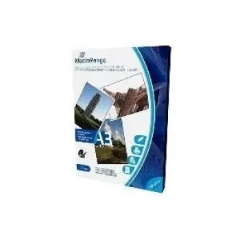 MediaRange - Hochglänzend - beschichtet - weiß - A3 (297 x 420 mm) - 200 g/m² - 50 Blatt Fotopapier (MRINK109)