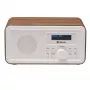 Stalinis radijo imtuvas DENVER DAB-30DW DAB/FM, tamsaus medžio apdaila