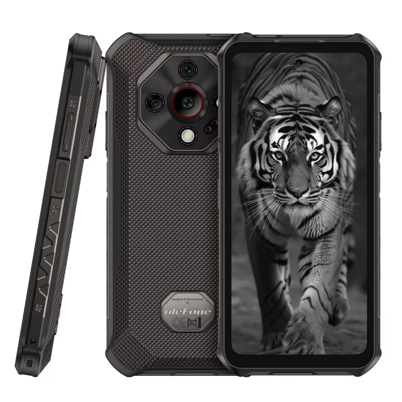 Išmanusis telefonas UleFone Armor X16 6.1 colio 128GB juodas, energijos klasė A