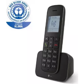 Belaidis analoginis telefonas Telekom Sinus 207 juodas
