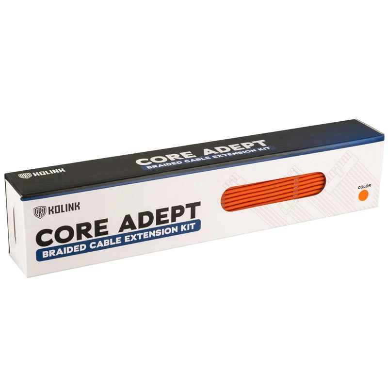 Prailginimo kabelių rinkinys Kolink Core Adept Orange