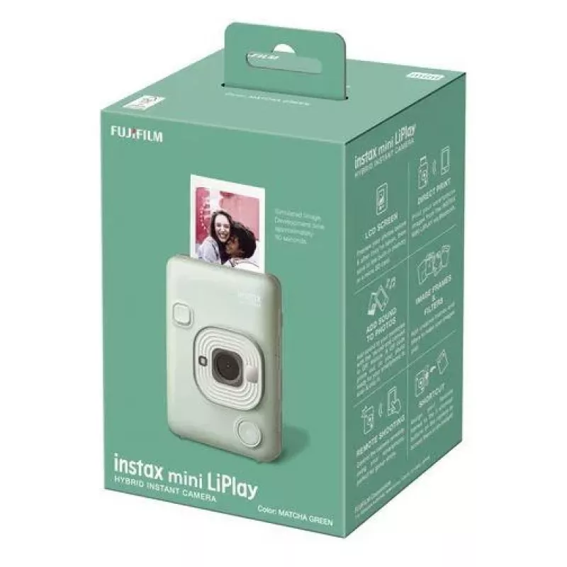 Fujifilm Instax mini LiPlay hibridinis momentinis fotoaparatas 2560 x 1920 px 86 x 54 mm CMOS Žalias