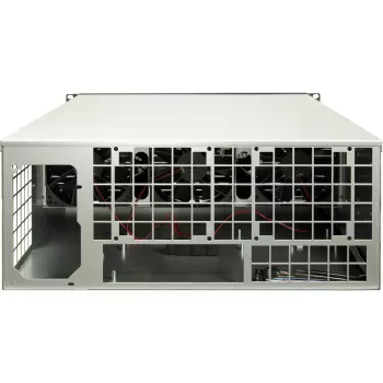 Kompiuterio korpusas Inter-Tech 88887236 Rack 4U juodas, pilkas