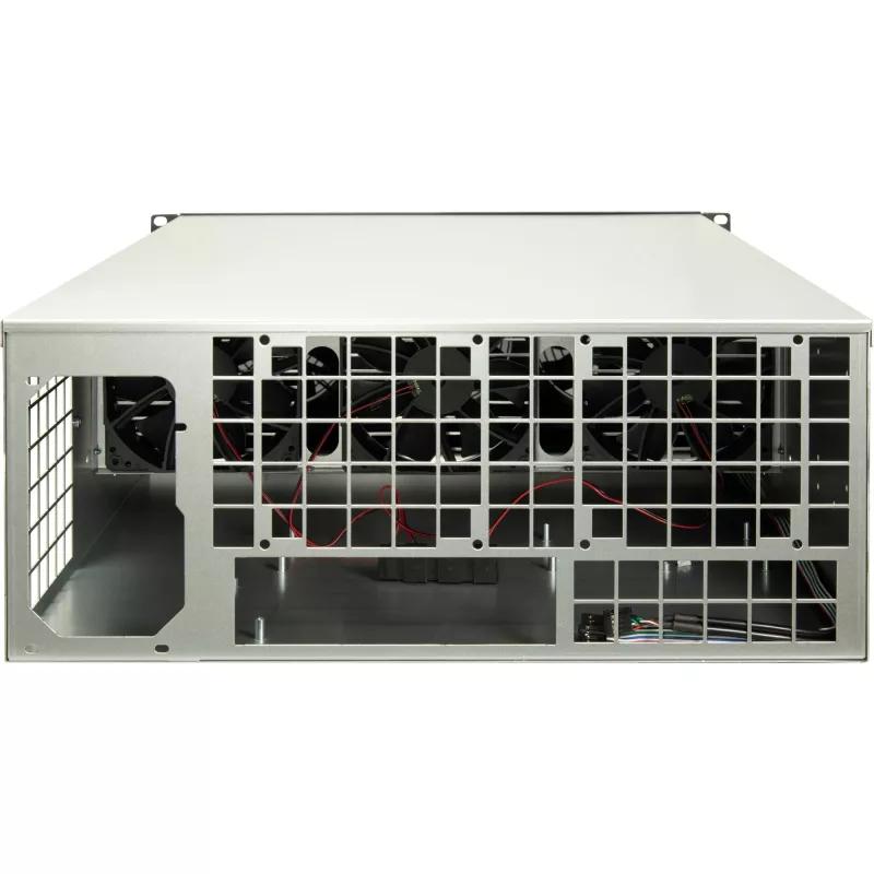 Kompiuterio korpusas Inter-Tech 88887236 Rack 4U juodas, pilkas