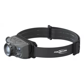 Ansmann HD450FRS Juoda, Pilka Galvos juostos žibintuvėlis LED