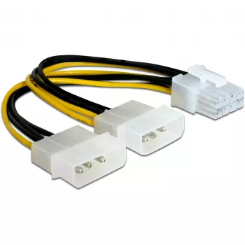DeLOCK PCI Express maitinimo kabelis 0,30 m 82397