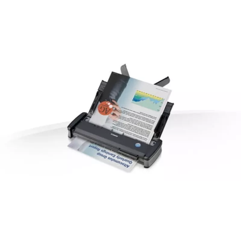 Canon imageFORMULA P-215II nešiojamasis dokumentų skaitytuvas, 216 x 1000 mm, 600 x 600 DPI, 24 bit, lakštinis, juodas, pilkas, CMOS CIS
