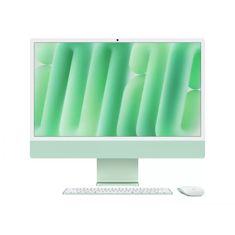 iMac 24 colių: M4 10/10, 16GB, 512GB SSD – Žalia