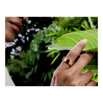 Ultrahuman Ring Air | Bionic Gold | 8 dydis | Išmanusis žiedas