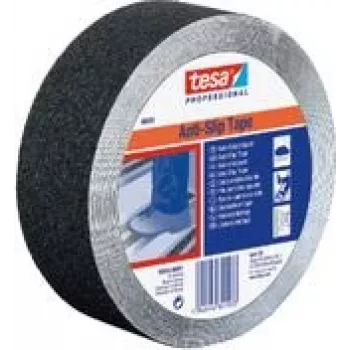 Priešslydimo juosta Tesa 60950-00001-00, juoda, 50 mm x 15 m