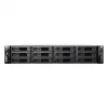 Synology RackStation RS2423+ NAS/saugyklos serveris stelaže (2U) Ryzen Embedded V1780B 8 GB DDR4 0 TB DiskStation Manager juoda, pilka
