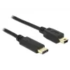 USB laidas DeLOCK 2m USB 2.0-C Mini-USB B 83336