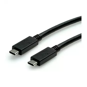 USB-C laidas ROLINE 11.02.9057 USB 3.2 Gen 2 1m juodas