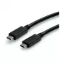 USB-C laidas ROLINE 11.02.9057 USB 3.2 Gen 2 1m juodas