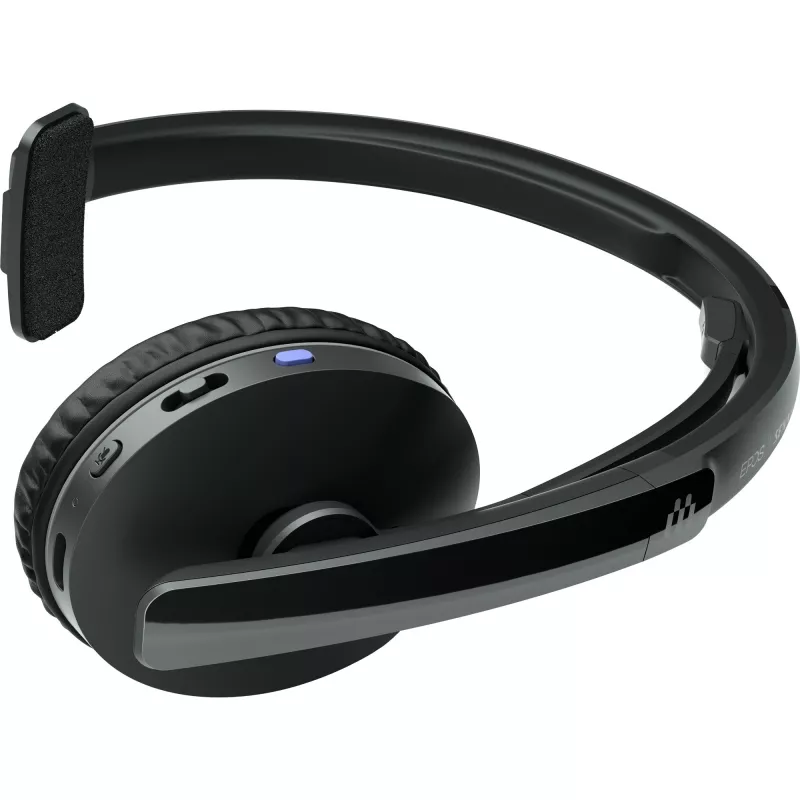 EPOS 1000896 Ausinės viršugalvinės Bluetooth Mono Juodos Triukšmo slopinimas
