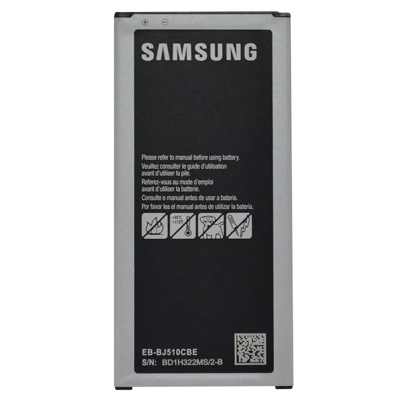 Samsung EB-BJ510CBE baterija 3100 mAh, skirta Galaxy J5 (2016)