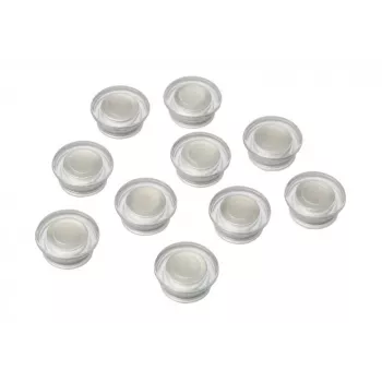 Magnetai skaidrūs baltai lentai 32 mm Nobo (10 vnt.)