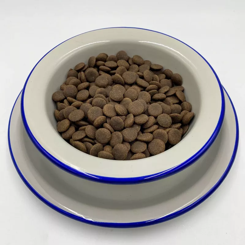 FOLK Junior Vidutinių ir didelių veislių švelnus patiekalas šuniukui su triušiena, veršiena ir morka - sausas šunų ėdalas - 10kg