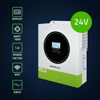 Hibridinis saulės inverteris Off-Grid 3500W su Wi-Fi