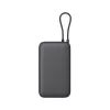 Power bank Xiaomi 20000mAh su integruotu kabeliu, tamsiai pilka, modelis 61828