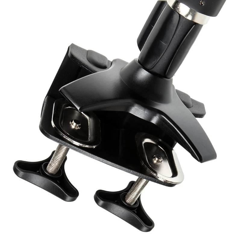 Dvigubas monitoriaus laikiklis SilverStone SST-ARM22BC – juodas