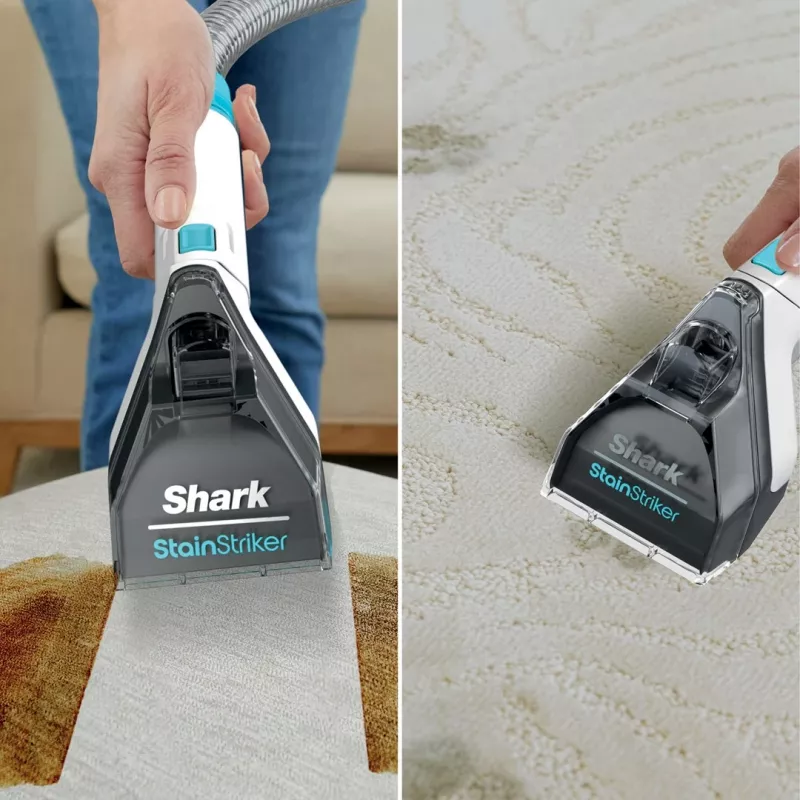 Sharkclean PX200EUT nešiojamas kilimų valymo aparatas, gilus / tarpinis, baltas