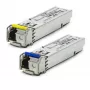 Extralink SFP WDM modulis 1.25G, 1,25 Gbps, 1310/1550 nm, vienmodis, 20 km, LC, DOM, pora, skirta HP/Aruba