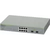 ALLIED Gigabit webSmart jungiklis 8x 10/100/1000TX + 2x SFP prievadai su EU maitinimo laidu (AT-GS950/10 V2-50)