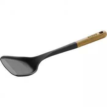 Staub 1003589 Wok mentelė iš karščiui atsparaus silikono, ilga rankena