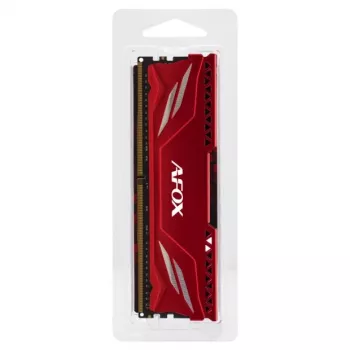 AFOX DDR4 16 GB 3200 MHz CL16 atminties modulis (1x16 GB), raudonas