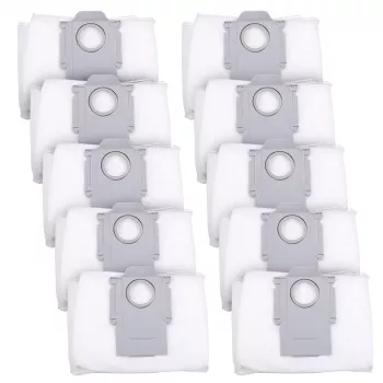 Roborock S ir Q serijos dulkių maišelių rinkinys, 10 vienetų, suderinamas su S7 MaxV Ultra, S8 Pro Ultra, Q5, Q7, Q8 Max Q