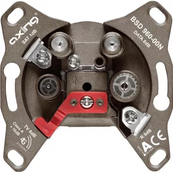 Lizdas R/TV+SAT Axing BSD 960-00N Pilka